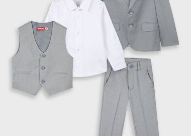 Boutique σετ 5τμχ για αγόρι | ΓΚΡΙ - Energiers - 